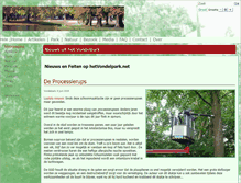 Tablet Screenshot of hetvondelpark.net